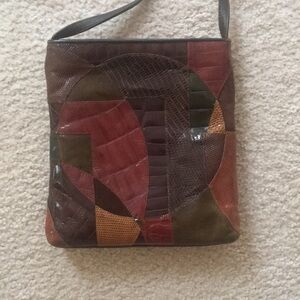 Patchwork Leather Shoulder Bag